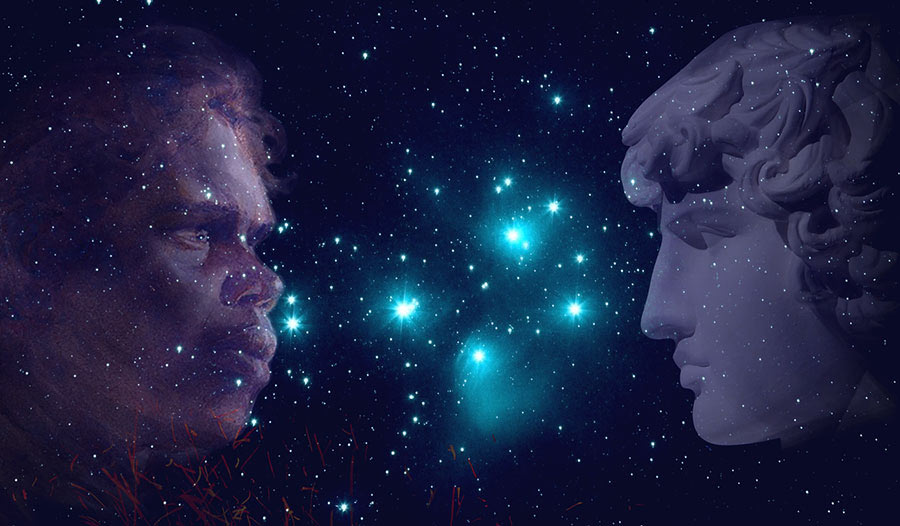 横跨万里的七姐妹星传说：指向了巴别塔事件，而不是进化