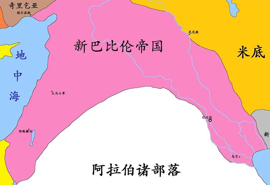 巴比伦帝国版图